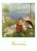 Pierre Renoir Young Girls by the Seaside china oil painting artist
